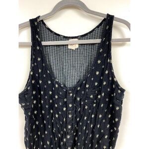 Black Aztec Anthropologie dRA Jumpsuit